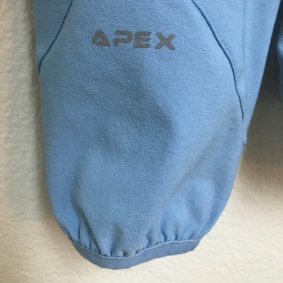 Women’s North Face Apex Soft Shell - Baby Blue - Picture 6 of 7